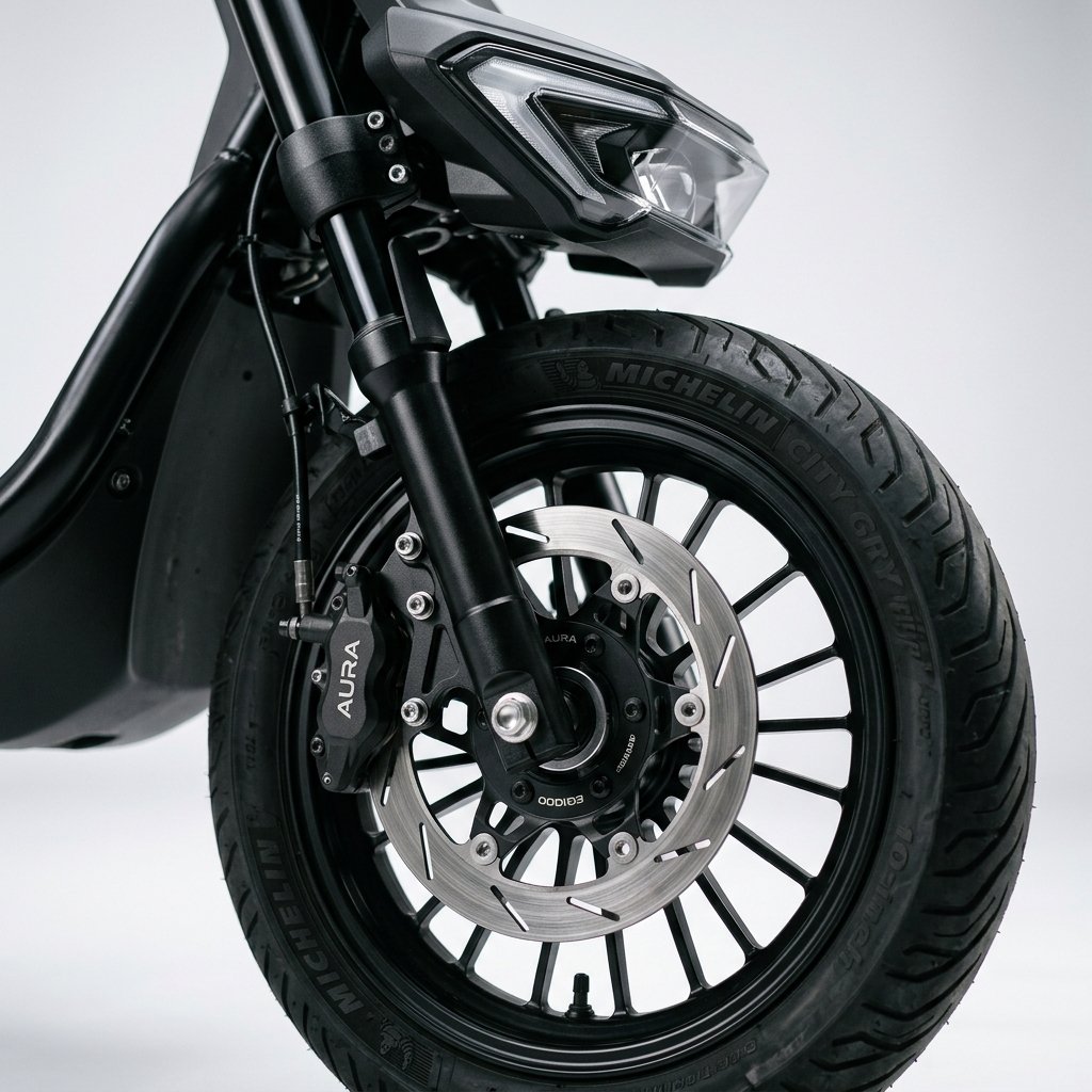 Royal Magnum M4 — Wheel & Brake Detail