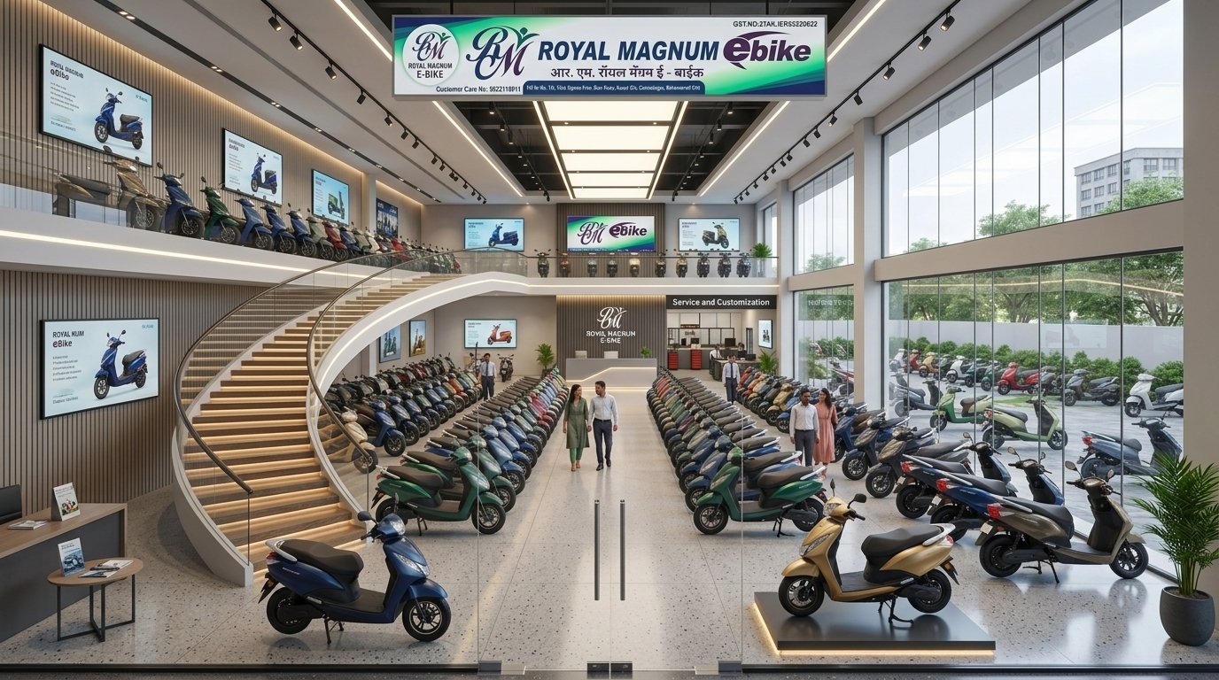 Royal Magnum EV — Premium Electric Scooter
